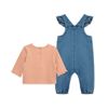 Set-Camiseta-Manga-Larga-y-Overol-Azul-Niñas-Little-Me-9M