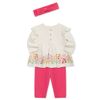 Set-Camiseta-Manga-Larga-Pantalon-y-Balaca-Rosado-Niñas-Little-Me-12M
