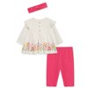 Set-Camiseta-Manga-Larga-Pantalon-y-Balaca-Rosado-Niñas-Little-Me-6M