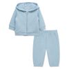 Set-Chaqueta-con-Capota-y-Pantalon-Azul-Niños-Little-Me-6M