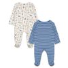 Set-2-Pijamas-Enterizas-Estampadas-Niños-Little-Me-6M