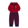 Set-Body-Manga-Larga-y-Pantalon-Rojo-Niños-Little-Me-3M