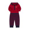 Set-Body-Manga-Larga-y-Pantalon-Rojo-Niños-Little-Me-6M