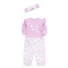 Set-Body-Manga-Larga-Legging-y-Balaca-Niñas-Little-Me-3M