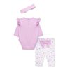 Set-Body-Manga-Larga-Legging-y-Balaca-Niñas-Little-Me-6M