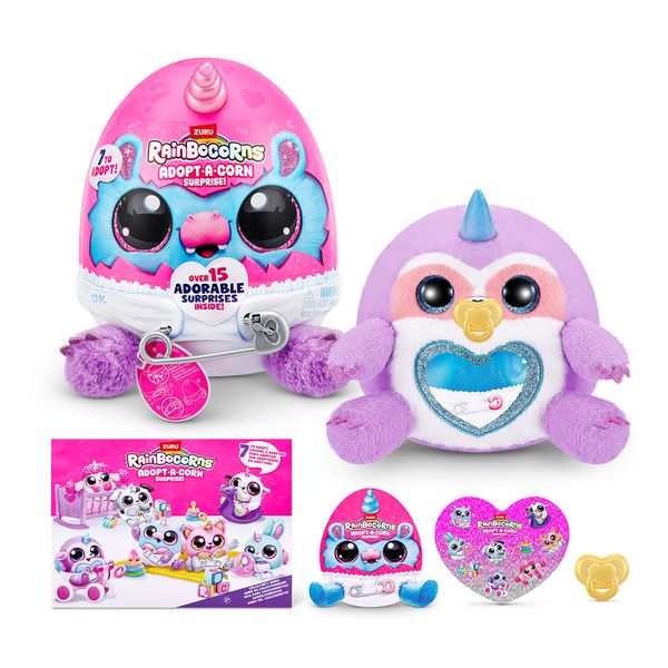 Mascota-Adoptacorn-Peluche-Sorpresa-S1-Rainbocorns Mascota-Adoptacorn-Peluche-Sorpresa-S1-Rainbocorns