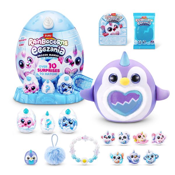 Mascota-Eggzania-Frozen-Mania-Peluche-Sorpresa-S1-Rainbocorns