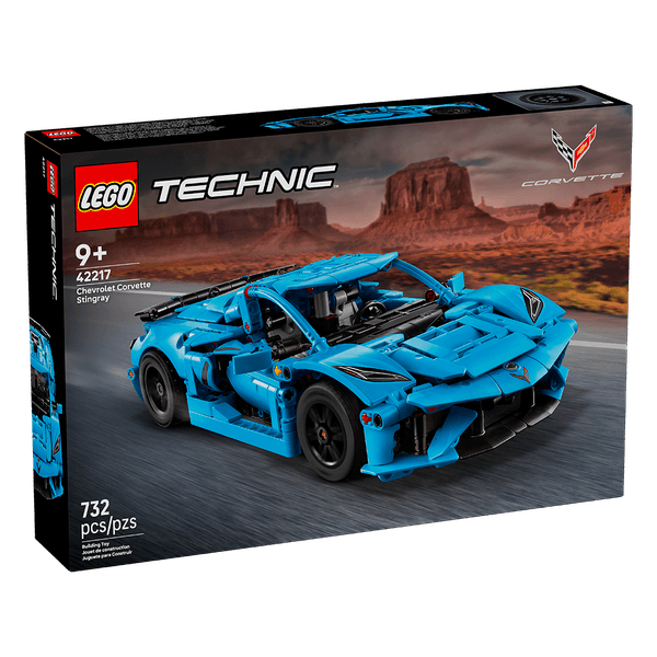 Set-Technic-Chevrolet-Corvette-Stingray-Azul-732-Piezas-LEGO Set-Technic-Chevrolet-Corvette-Stingray-Azul-732-Piezas-LEGO