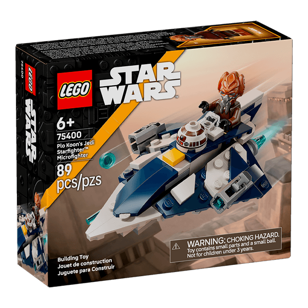 Set-Star-Wars-Microfighter-Caza-Estelar-Jedi-De-Plo-Koon-89-Piezas-LEGO Set-Star-Wars-Microfighter-Caza-Estelar-Jedi-De-Plo-Koon-89-Piezas-LEGO