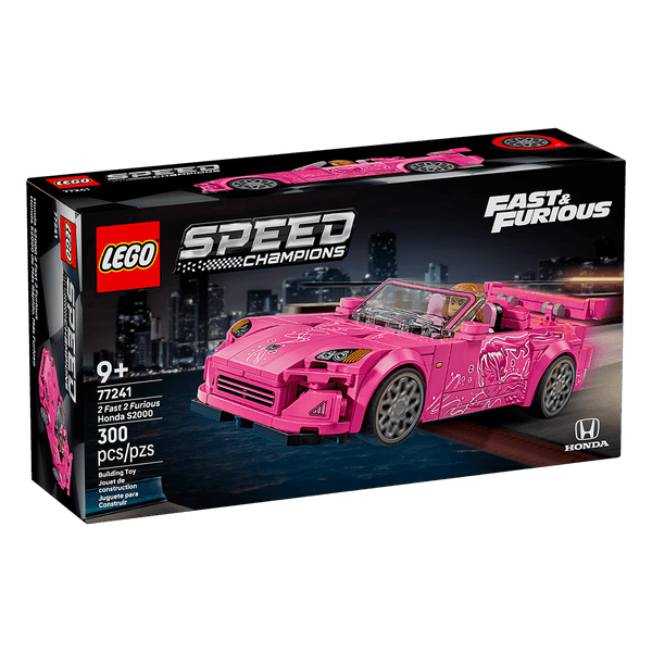 Set-Speed-Champions-Rapidos-y-Furiosos-2-Honda-S2000-300-Piezas-LEGO
