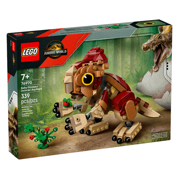 Set-Jurassic-World-Dolores-Bebe--Aquilops-339-Piezas-LEGO