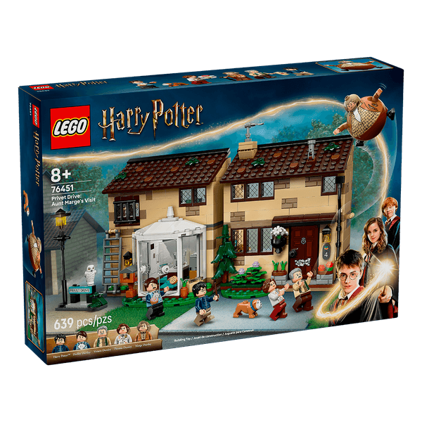 Set-Harry-Potter-Privet-Drive--Visita-de-Tia-Marge-639-Piezas-LEGO Set-Harry-Potter-Privet-Drive--Visita-de-Tia-Marge-639-Piezas-LEGO