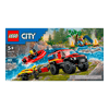 Set-City-Camion-de-Bomberos-4x4-con-Barco-de-Rescate-301-Piezas-LEGO