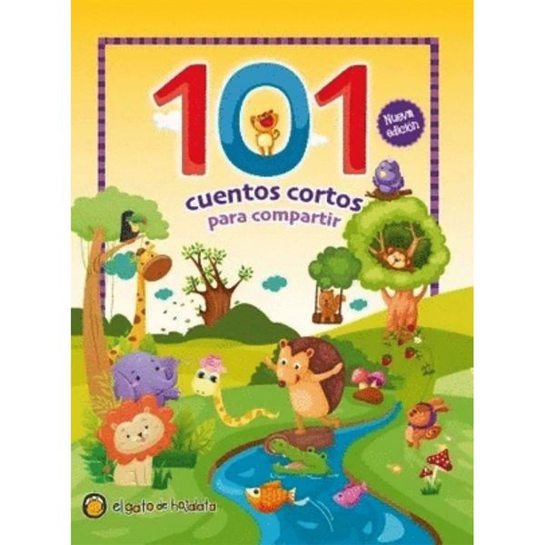 Libro-101-Cuentos-Cortos-Para-Compartir-Tapa-Acolchada-Penguin
