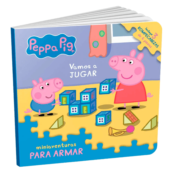 Libro-Mini-Rompecabezas-Peppa-Pig-Vamos-a-Jugar-Penguin