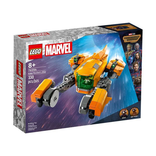 Set-Super-Heroes-Nave-de-Baby-Rocket-330-Piezas-LEGO