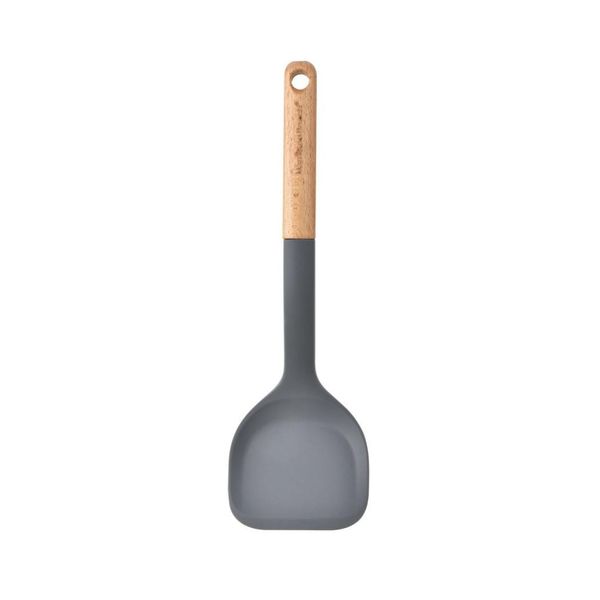 Espatula-de-Silicone-con-Mango-de-Madera-Gris-33cm-Hamilton-Beach