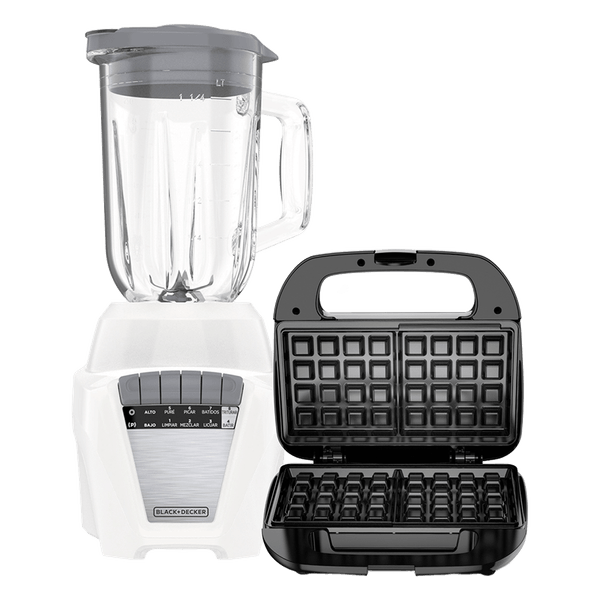Combo-Licuadora-125L---Waflera-2-en-1-Black-Decker Combo-Licuadora-125L---Waflera-2-en-1-Black-Decker