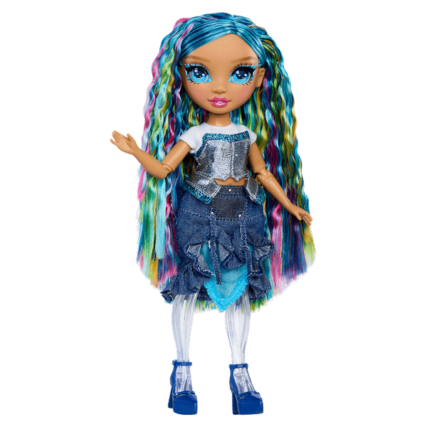Muñeca-Shimmers-con-Slime-Fashion-Bella-Skyler--Blue--27cm-Rainbow-High