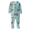 Pijama-Enteriza-Futbol-Americano-Verde-Bebes-Niños-Carter-s-24M