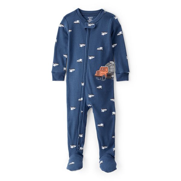 Pijama-Enteriza-Camiones-Azul-Bebes-Niños-Carter-s-18M Pijama-Enteriza-Camiones-Azul-Bebes-Niños-Carter-s-18M