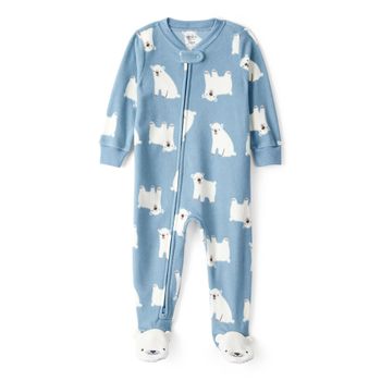 Pijama-Enteriza-Osos-Azul-Bebes-Niños-Carter-s-12M