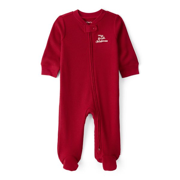 Pijama-Enteriza-Navidad-Rojo-Bebes-Unisex-Carter-s-6M Pijama-Enteriza-Navidad-Rojo-Bebes-Unisex-Carter-s-6M