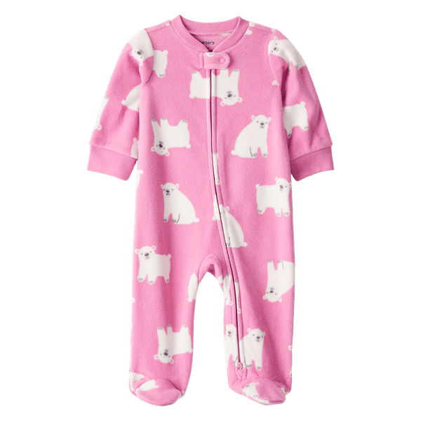 Pijama-Enteriza-Osos-Polares-Rosado-Bebes-Niñas-Carter-s-6M Pijama-Enteriza-Osos-Polares-Rosado-Bebes-Niñas-Carter-s-6M