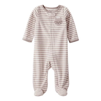 Pijama-Enteriza-Mapache-Rayas-Bebes-Niños-Carter-s-9M