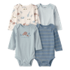 Set-4-Bodies-Manga-Larga-Diseños-Surtidos-Bebes-Niños-Carter-s-3M