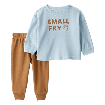 Set-Camiseta-Azul-y-Pantalon-Cafe-Bebes-Niños-Carter-s-12M