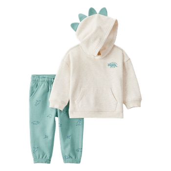 Set-Buzo-Dino-y-Pantalon-Turquesa-Bebes-Niños-Carter-s-24M