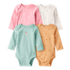Set-4-Bodies-Manga-Larga-Frutas-Bebes-Niñas-Carter-s-12M