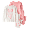 Set-2-Pijamas-4-Piezas-Ballet-Niñas-Carter-s-4T