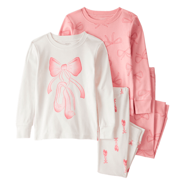 Set-2-Pijamas-4-Piezas-Ballet-Niñas-Carter-s-4T