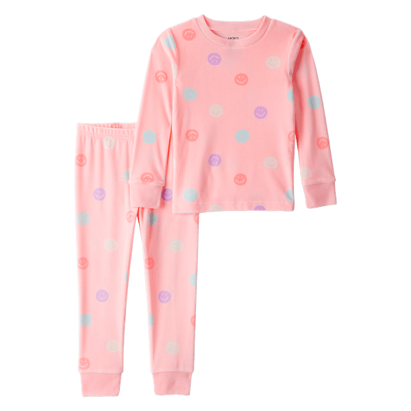 Pijama-2-Piezas-Estampado-Caritas-Rosado-Niñas-Carter-s-3T Pijama-2-Piezas-Estampado-Caritas-Rosado-Niñas-Carter-s-3T