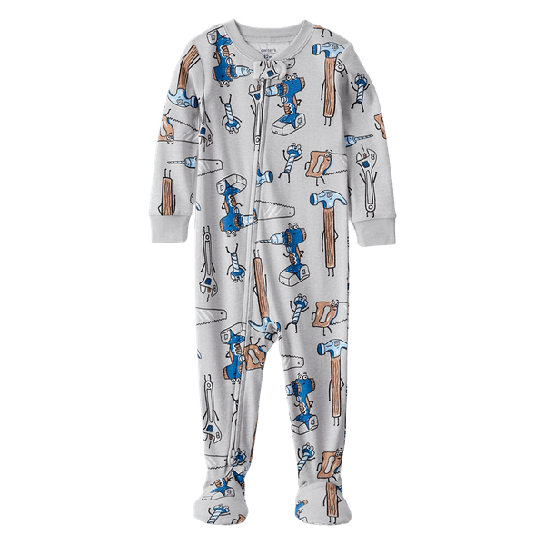 Pijama-Enteriza-Estampada-Gris-Niños-Carter-s-4T