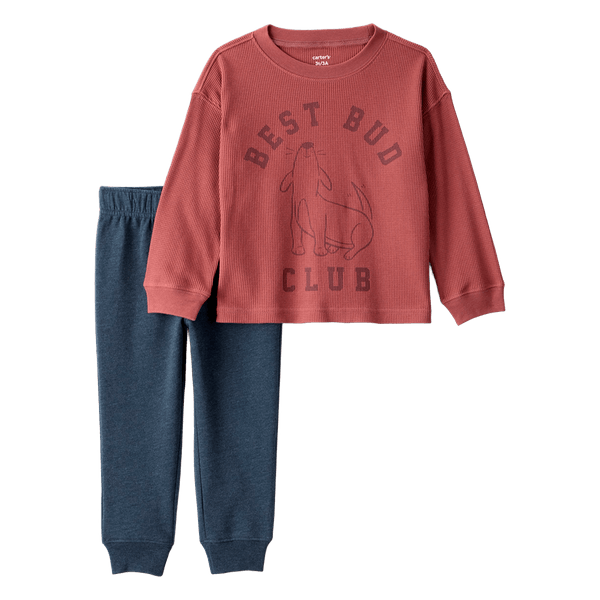 Set-Buzo-Rojo-y-Pantalon-Niños-Carter-s-3T