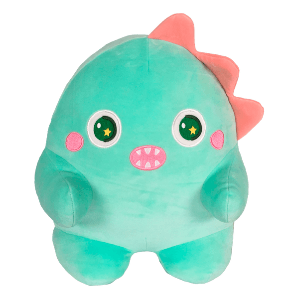 Peluche-Monsters-Dinosaurio-Aguamarina-25cm-Kisses Peluche-Monsters-Dinosaurio-Aguamarina-25cm-Kisses