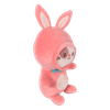 Peluche-Disfrazado-Conejo-Rosado-20cm-Kisses