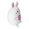 Peluche-Redondo-Conejo-Blanco-35cm-Kisses