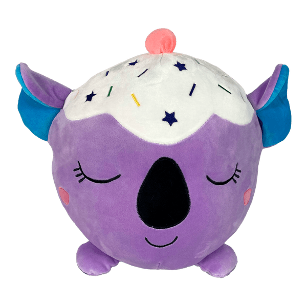 Peluche-Bolita-Divertida-Koala-Morado-30cm-Kisses