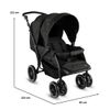 Coche-para-Bebe-Gemelar-2-Puestos-Bivo-Premium-Negro-Bebesit