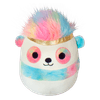 Peluche-Oso-Blanco-con-Pelo-Multicolor-30cm-Kisses