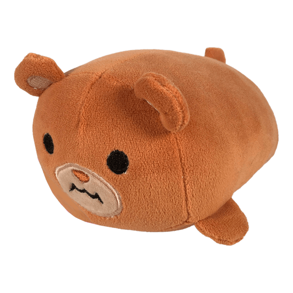 Peluche-Rollito-Oso-Cafe-9cm-Kisses Peluche-Rollito-Oso-Cafe-9cm-Kisses