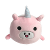 Peluche-Rollito-Cerdito-Unicornio-9cm-Kisses