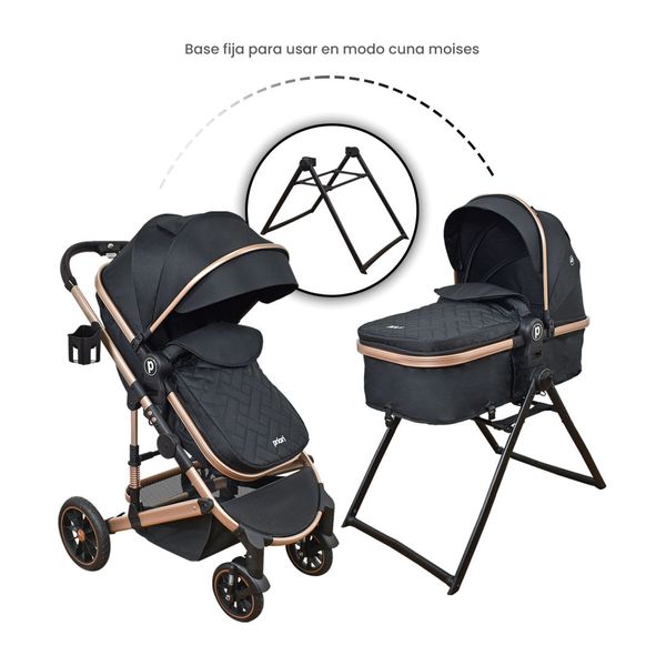 Coche-para-Bebe-Compacto-Moises-Cris--Negro---Priori Coche-para-Bebe-Compacto-Moises-Cris--Negro---Priori