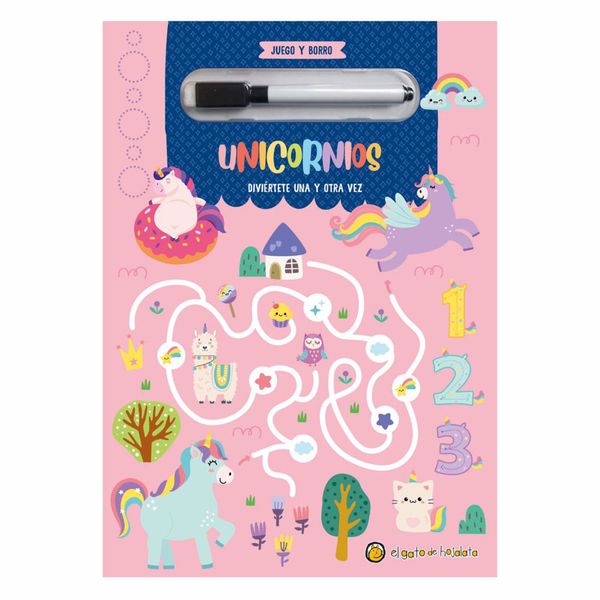 Libro-Juego-y-Borro-Unicornios-Penguin