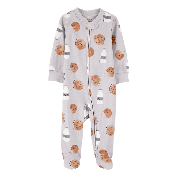Pijama-Enteriza-Galletas-Gris-Bebes-Niños-Carter-s-3M