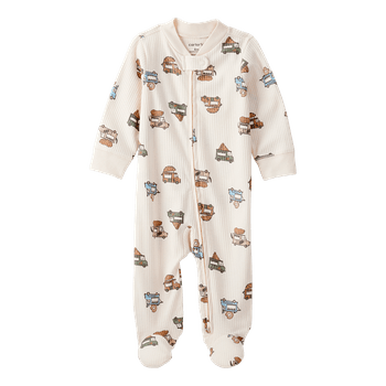Pijama-Enteriza-Carros-Beige-Bebes-Niños-Carter-s-9M